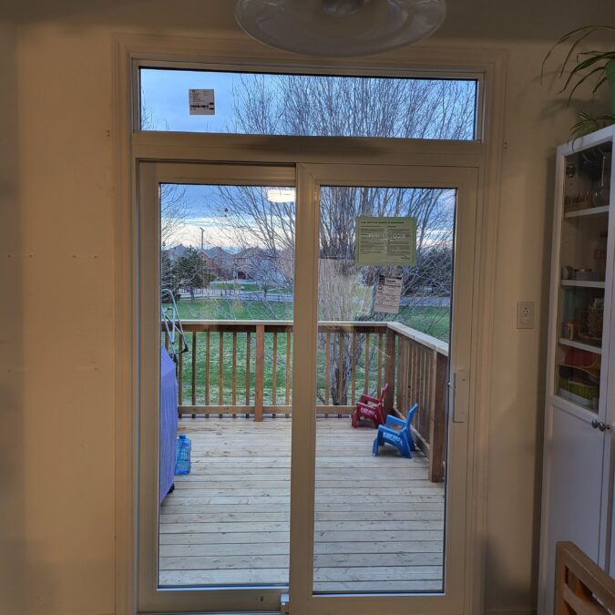 Patio door