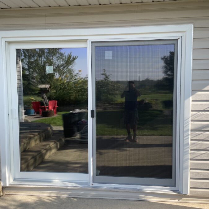 Patio Door before