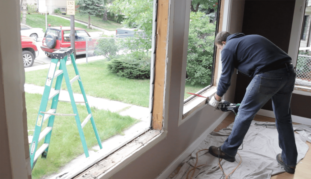 If you are considering expanding your window opening, a permit is required if the wall is being cut to the sides or above the existing opening, to ensure the wall is secure and no carrying structure is disturbed.
