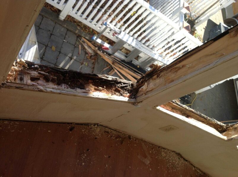 Bay Window Rot Close