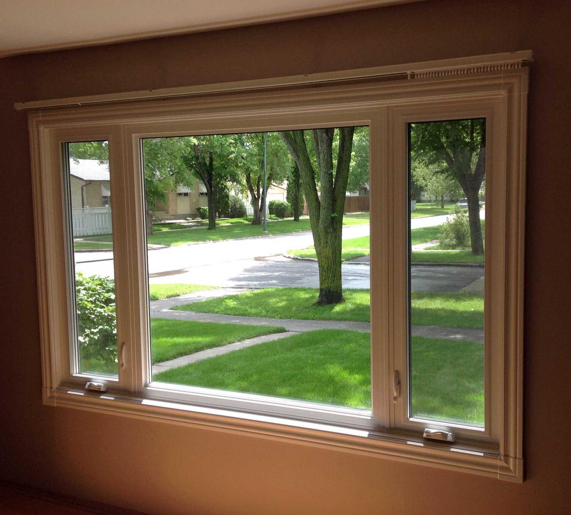 Combination window front2 Ecoline Windows