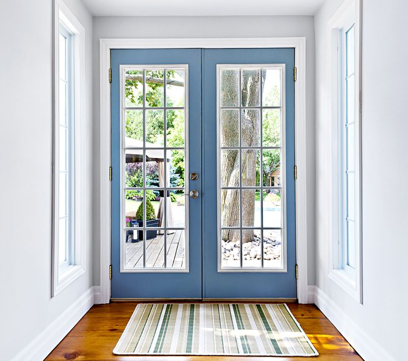 Double patio french doors