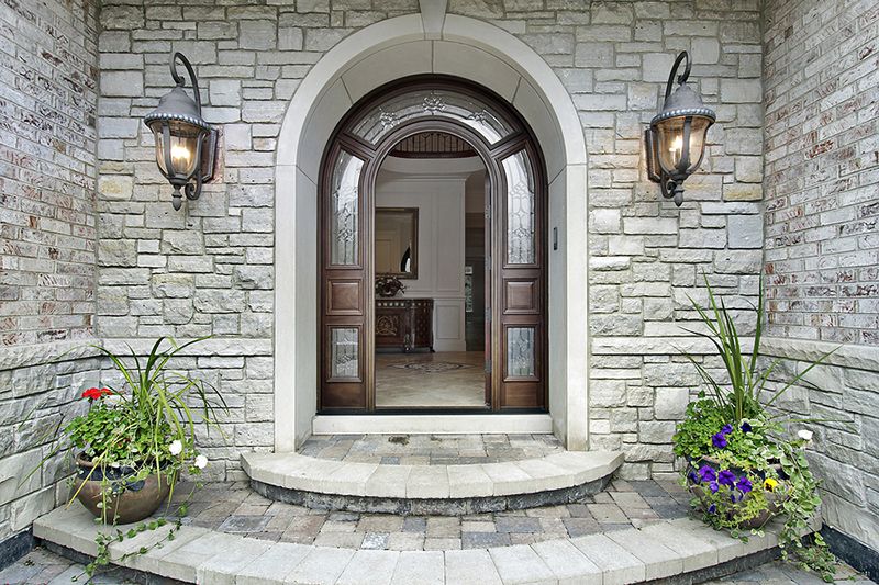 Entry Door Sidelights Transom