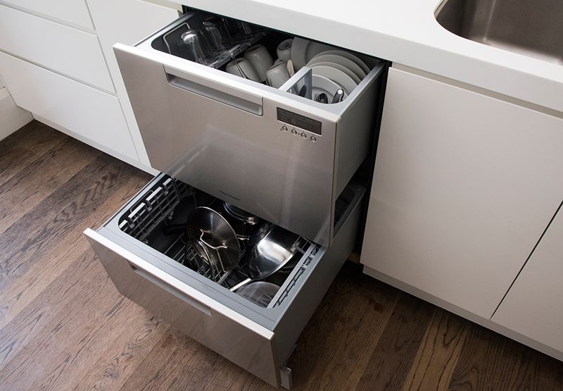 double drawer dishwasher