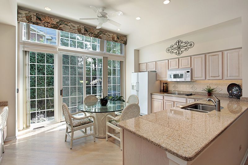 kitchen sliding doors