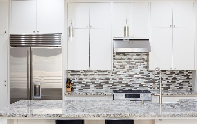 backsplash countertop faucet