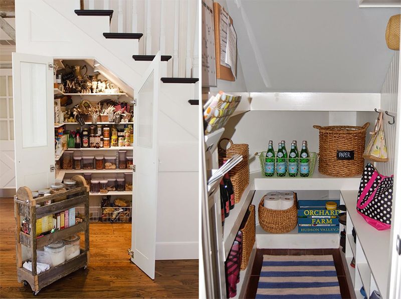 hidden kitchen pantry