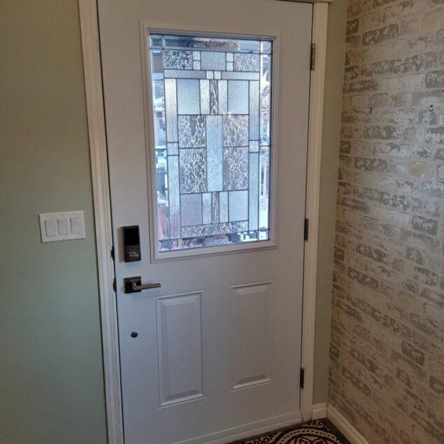 Entry door in Saskatoon