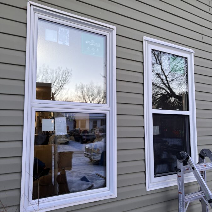 Picture and Hung window