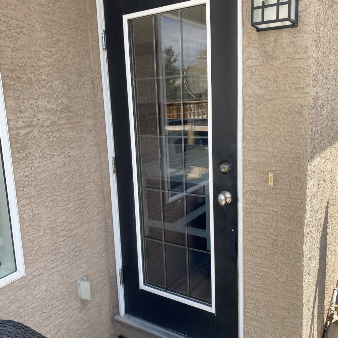 Entry Door with Glass