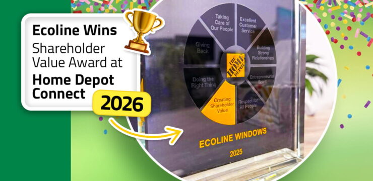 Thumbnail post: Ecoline Wins Shareholder Value Award at Home Depot Connect 2026