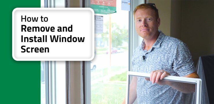 Thumbnail post: How to Remove and Install a Window Screen?
