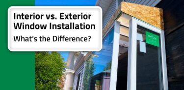 Interior vs Exterior Windows Installation 1-min