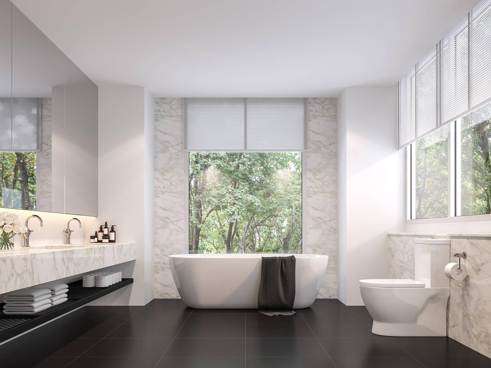 Bright Luxurious Bathroom
