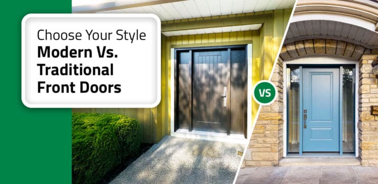 Thumbnail post: Top 5 Differences Between Modern vs. Traditional Front Doors