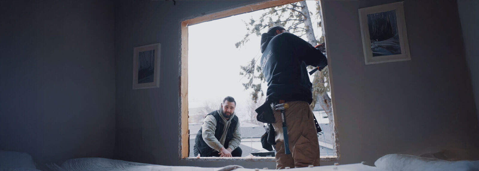 winter window replacement