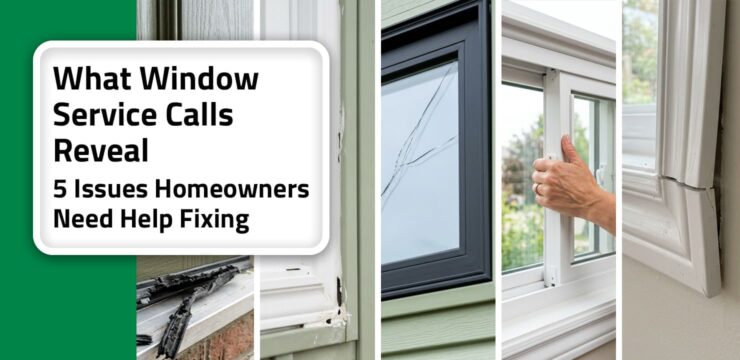 Thumbnail post: What Service Calls Reveal: Top-5 Replacement Window Problems