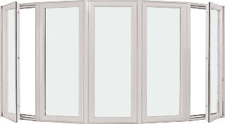 Bow window