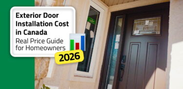 Thumbnail post: Exterior Door Installation Cost in Canada (2026): Real Price Guide for Homeowners