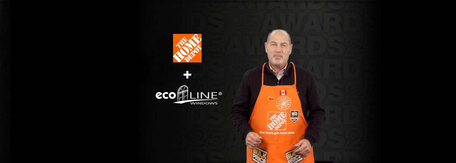 partnership Ecoline and Home Depot Canada