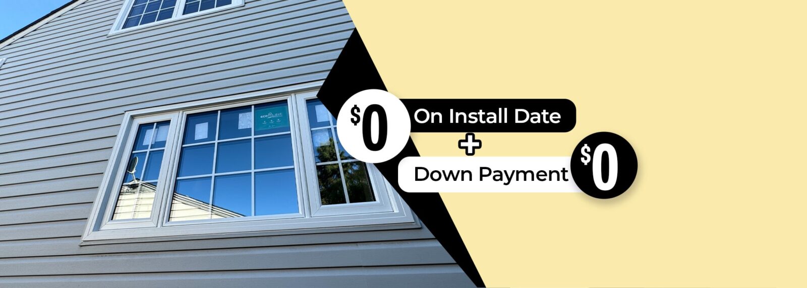 New Windows and Doors with $0 Down Payment & $0 On Install Date