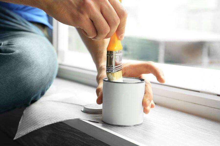 painting window