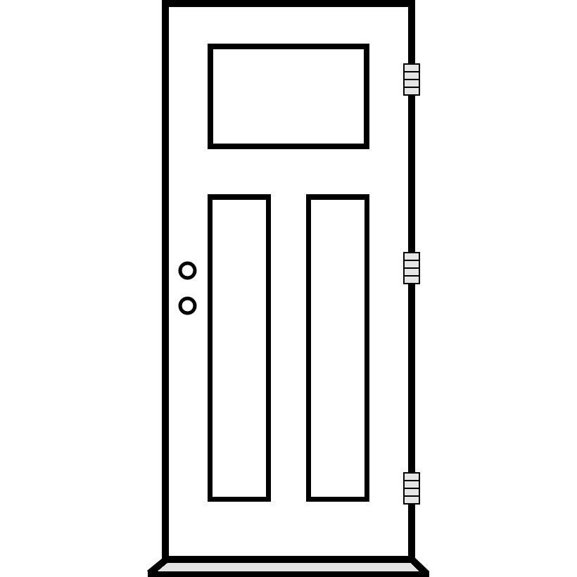 single-door
