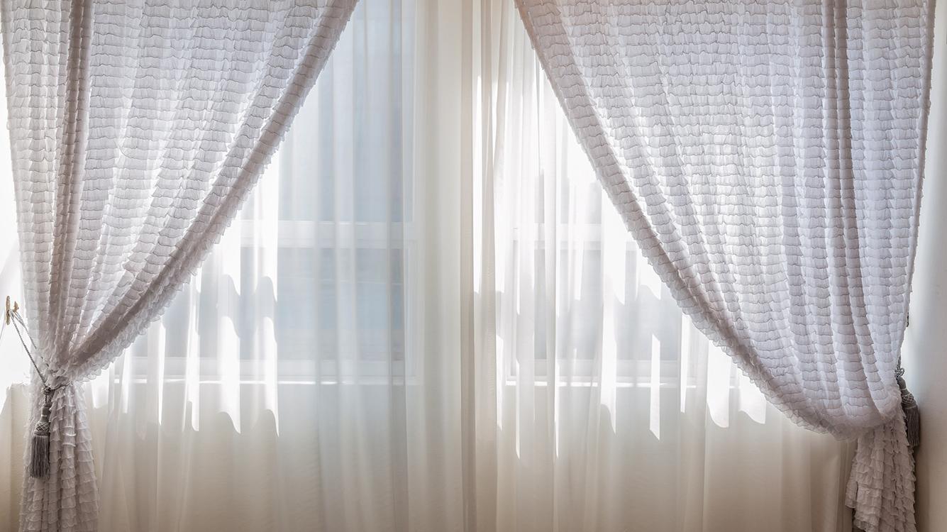 two large windows